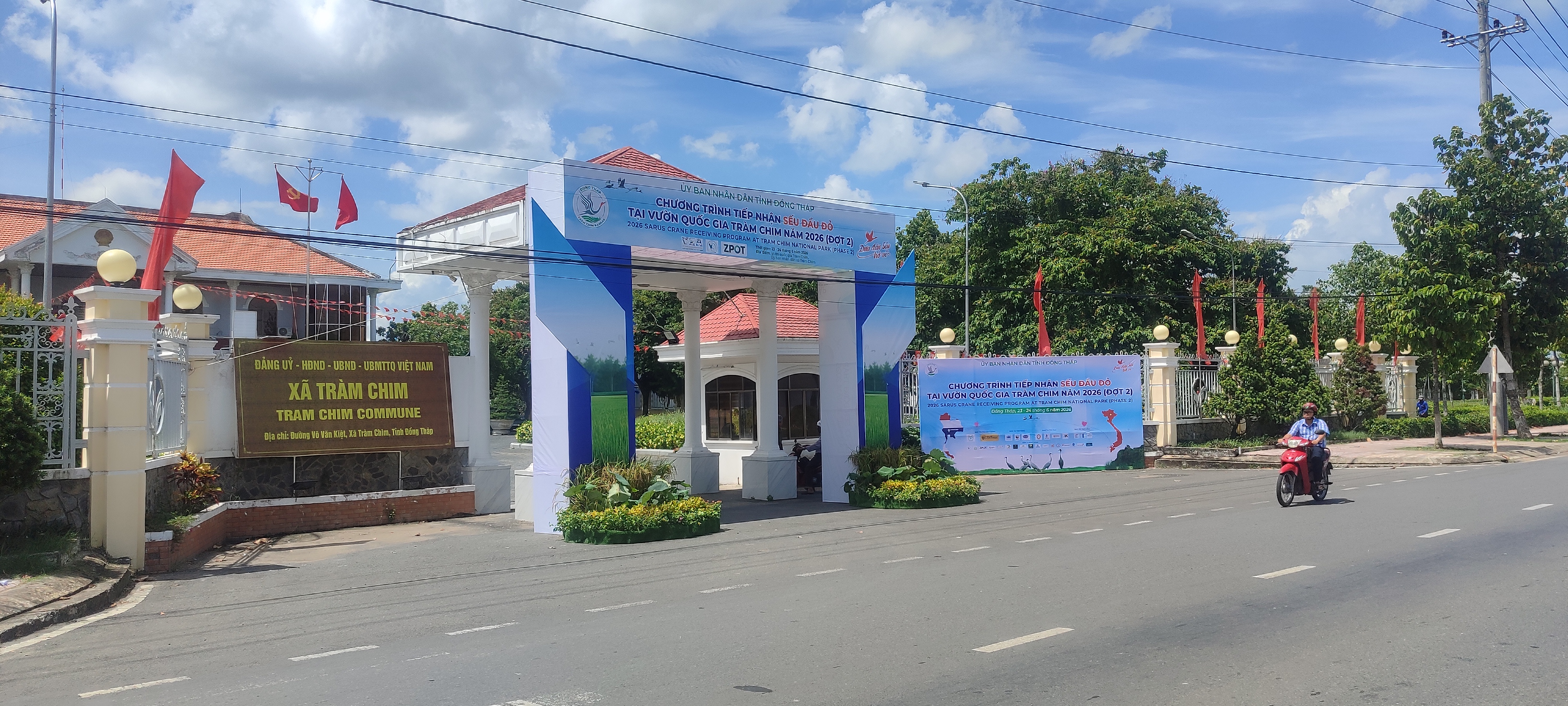 Đồng Tháp tổ chức chương trình đón Sếu đợt 2 